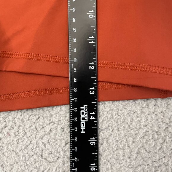 NEW Nike Pro Dri Fit Mid-Rise Shorts Women XXL Orange 3in GRX Athletic Training - Picture 10 of 13